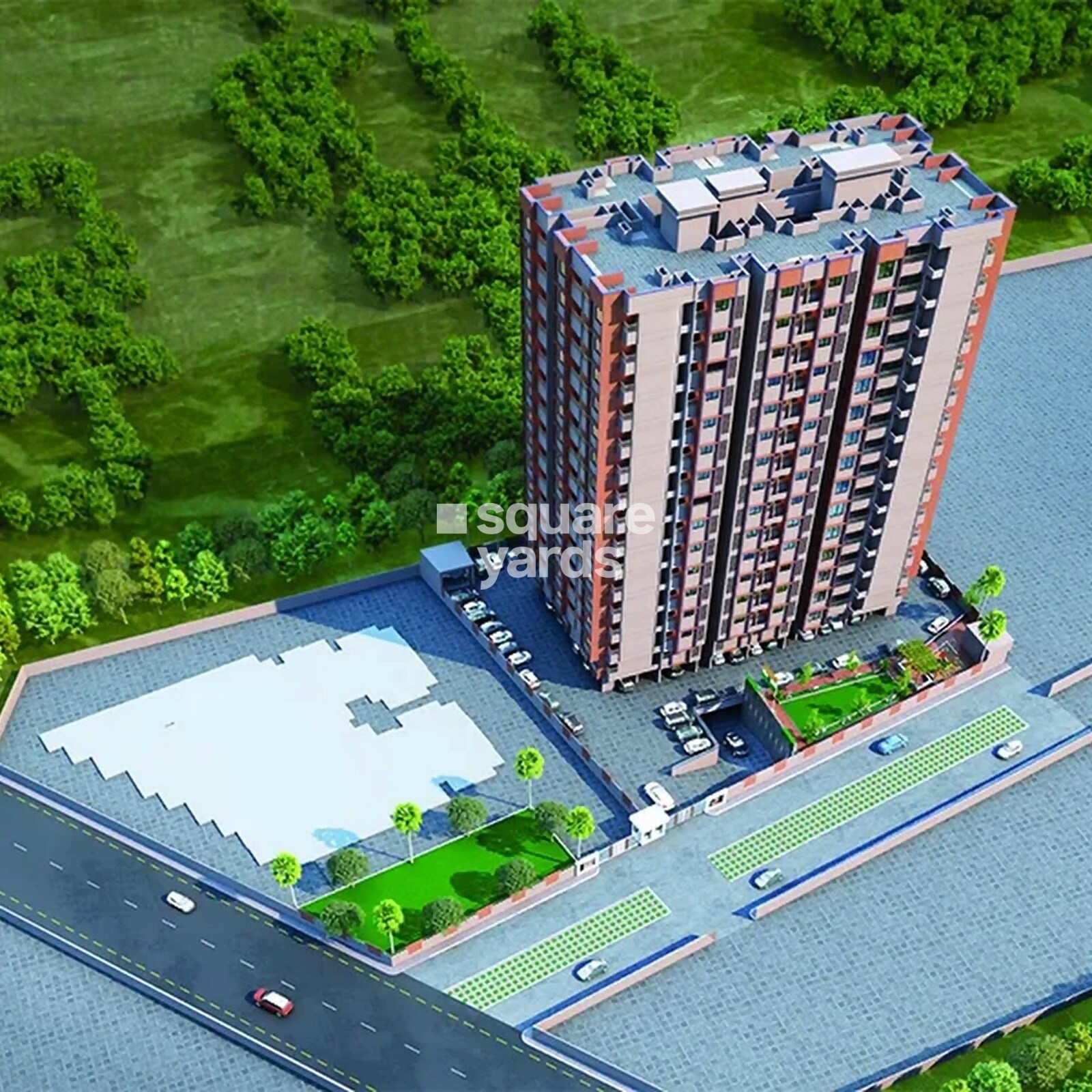 Swastik Prism City Tower View