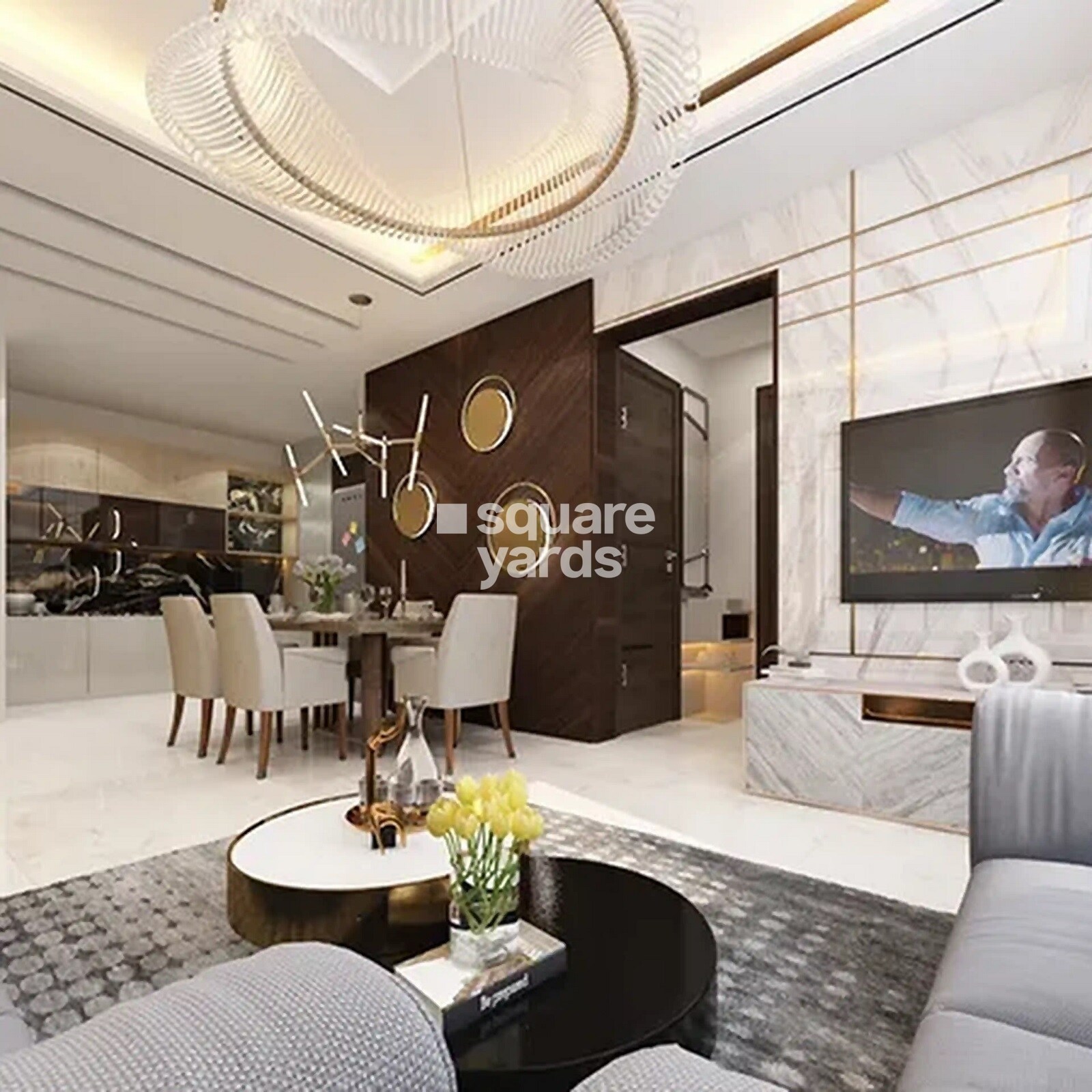 Swastik Prism City Violet