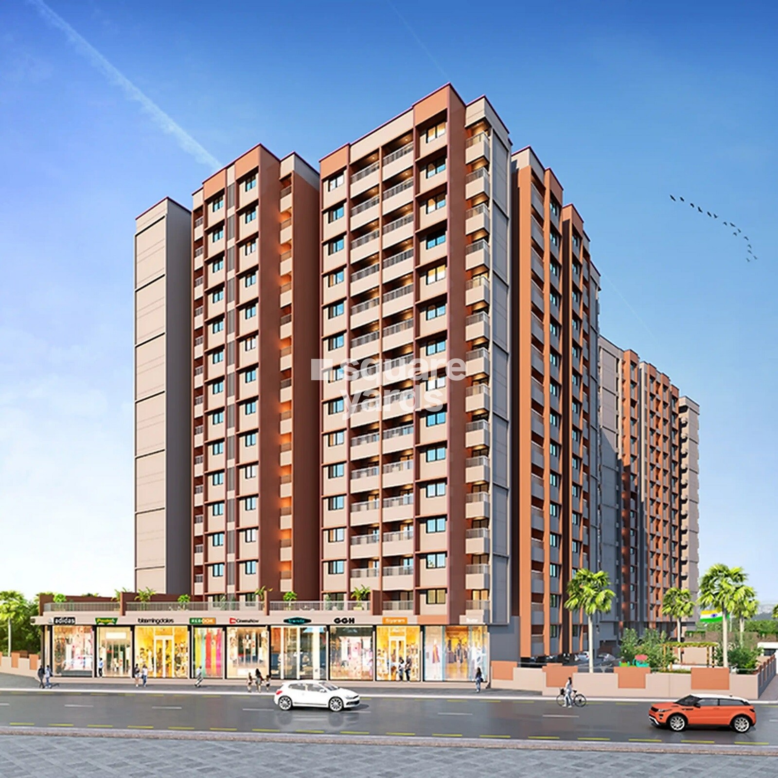 Swastik Prism City Violet