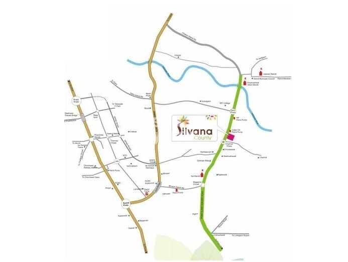 Swastik Silvana County Location Image