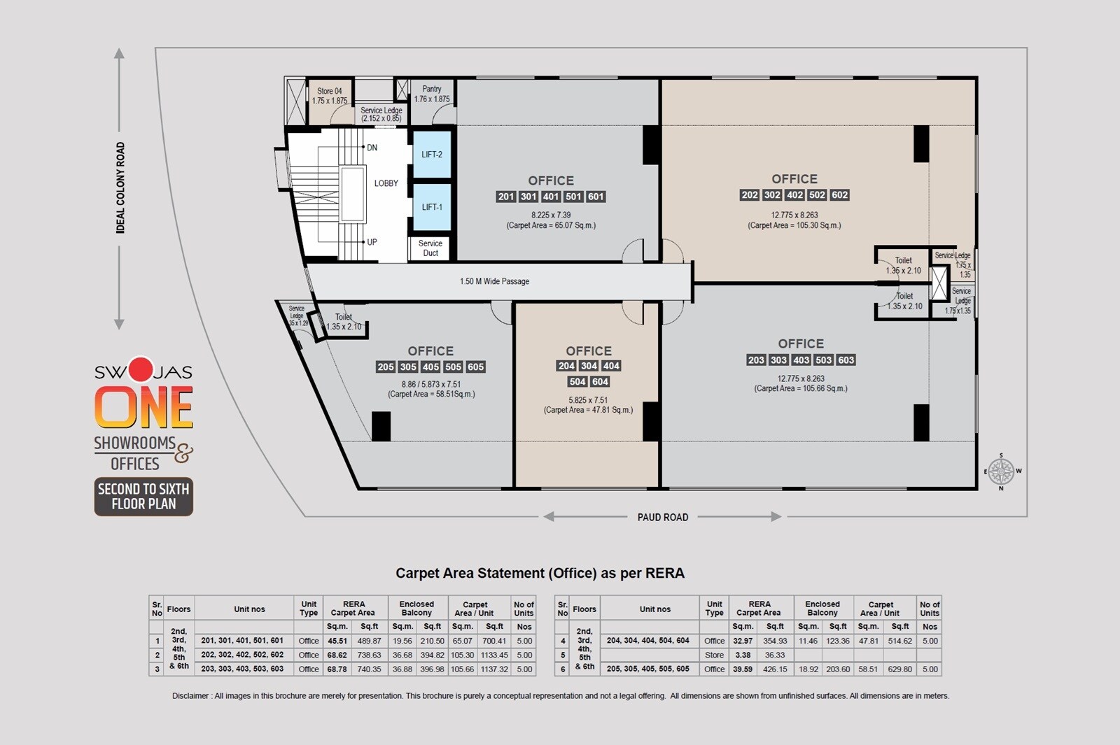 Swojas One Floor Plans