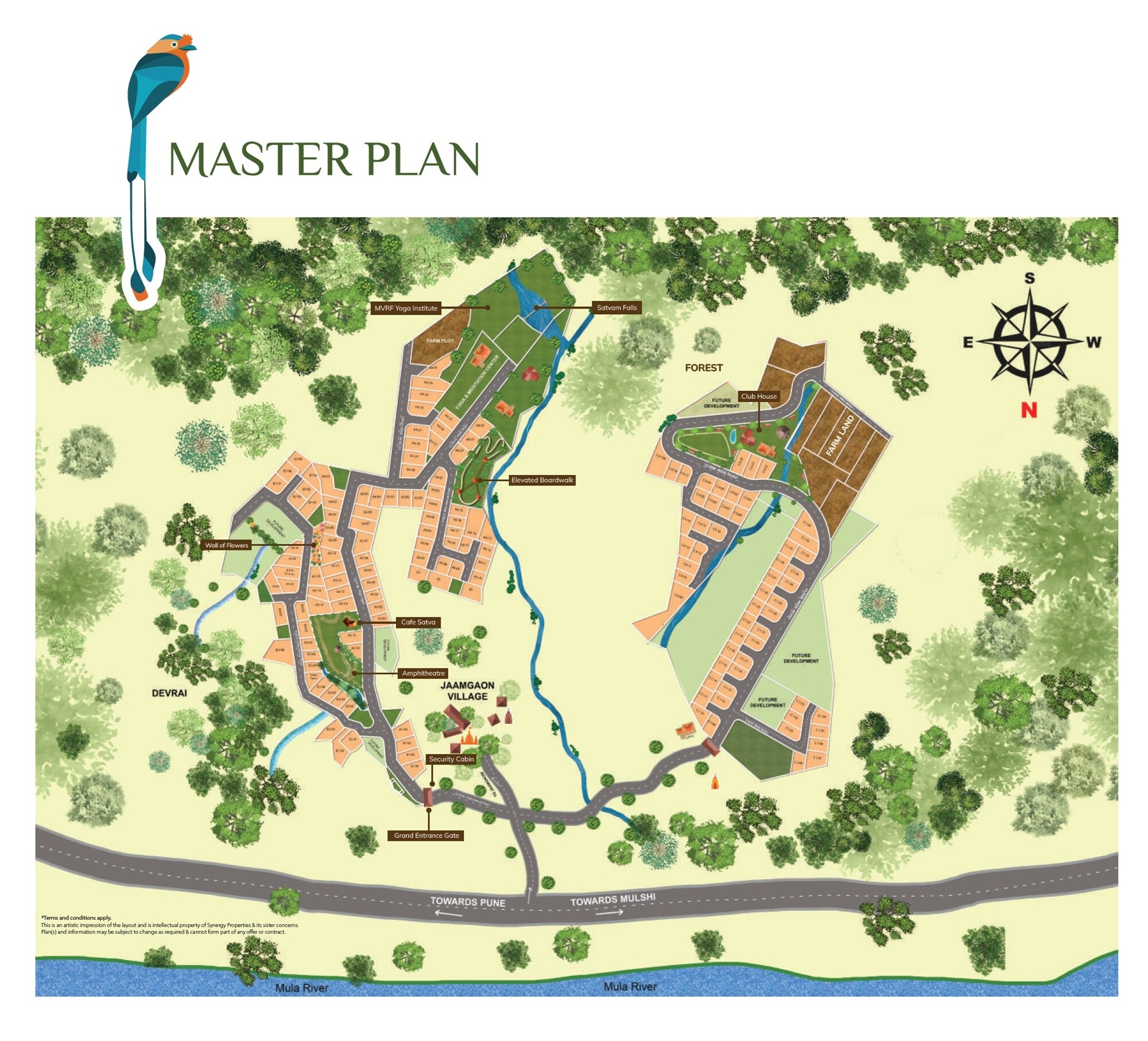 Synergy Satvam Hills Master Plan 1