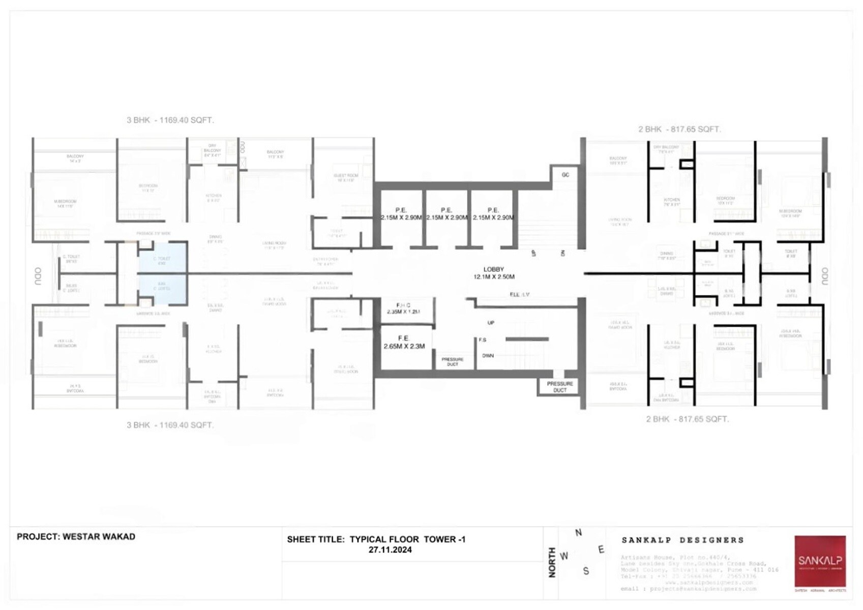 Talreja Sky Sanctum Floor Plans