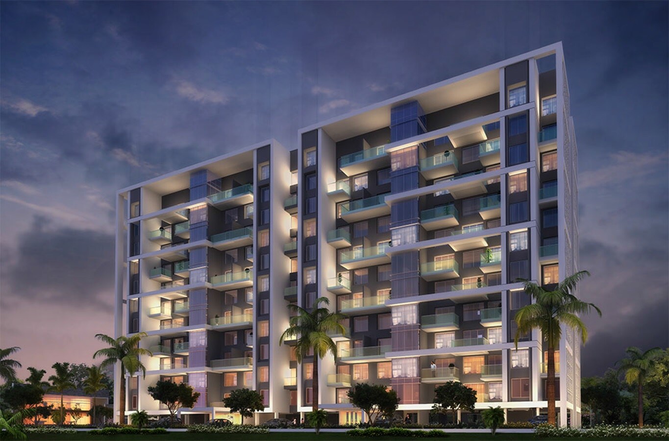 Tanishq Vlasta Apartment Exteriors