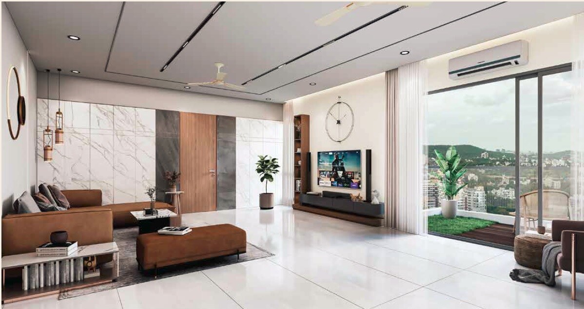 Tarachand Ekam Apartment Interiors