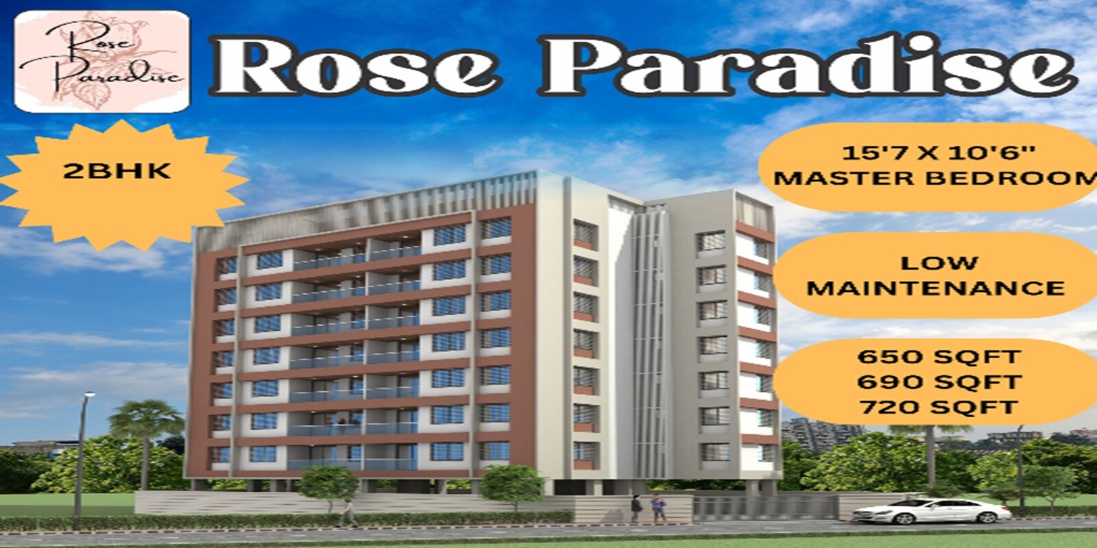 Tasneem Rose Paradise residential project in Kiwale