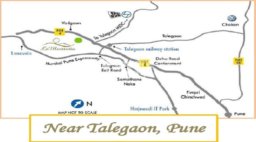 Tata La Montana Phase 3 Location Image