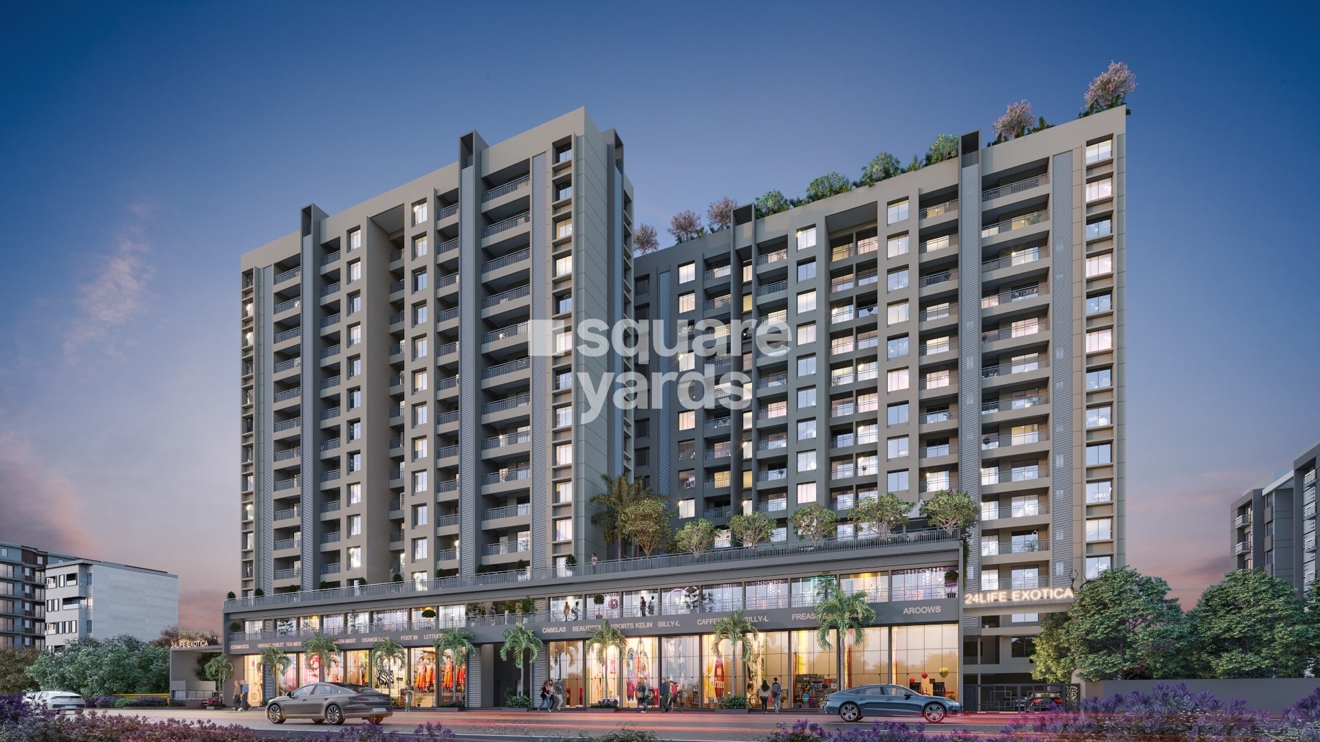 Tatva 24Life Exotica Apartment Exteriors