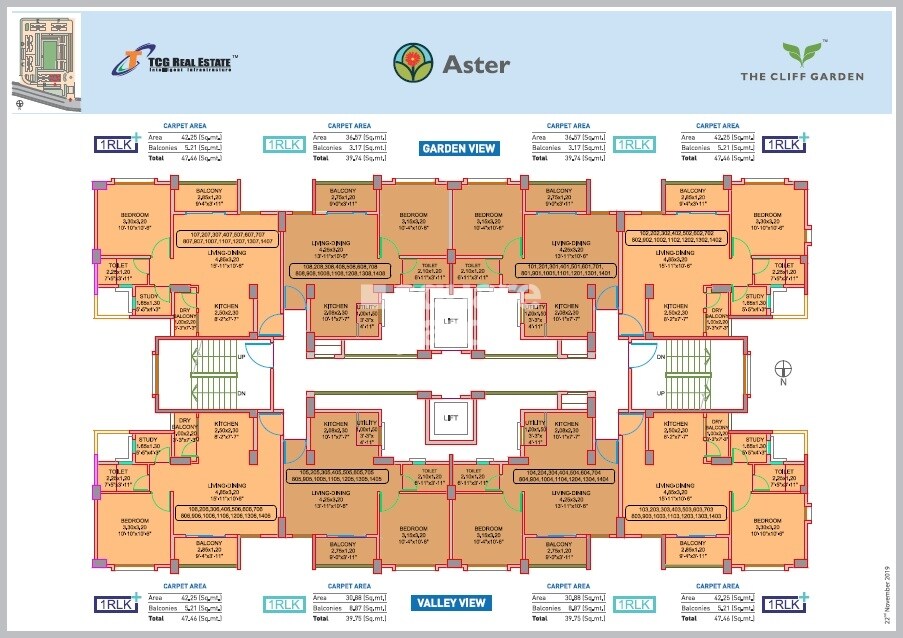 TCG The Cliff Garden Floor Plans 1