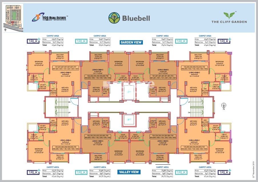 TCG The Cliff Garden Floor Plans 2