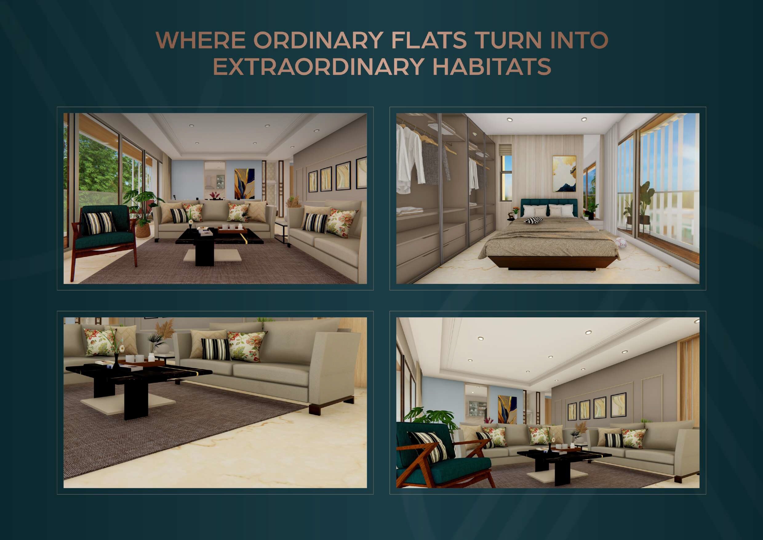 Techstone Casa Amanta Apartment Interiors