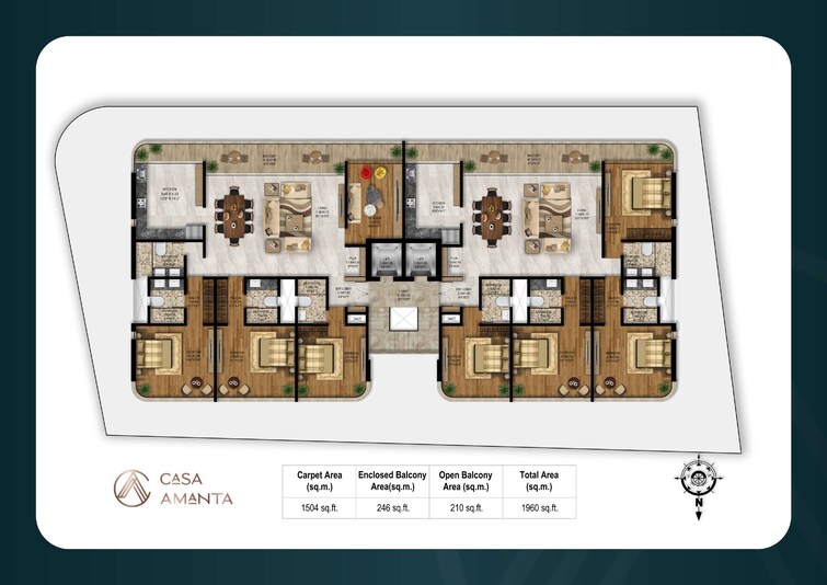 Techstone Casa Amanta Floor Plans
