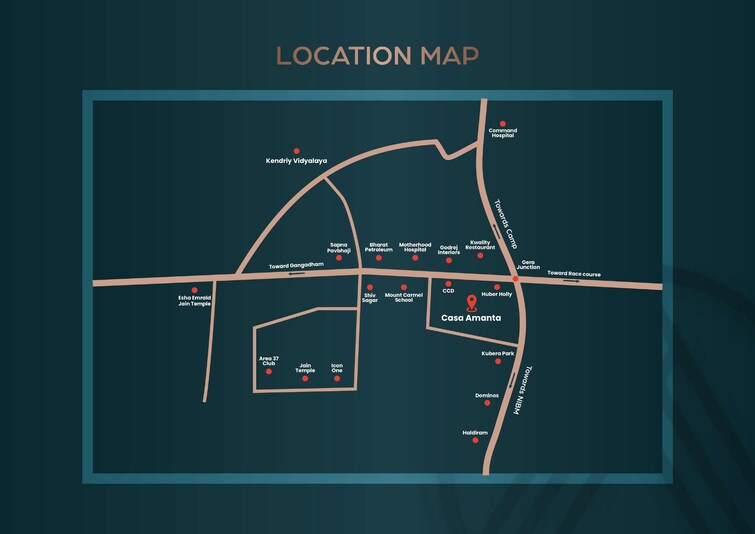 Techstone Casa Amanta Location Image