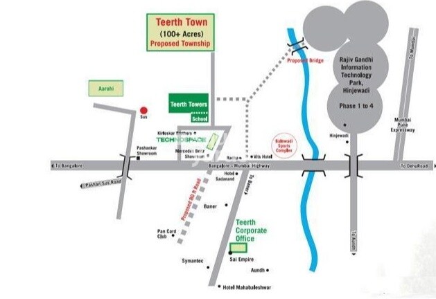Teerth Towers Location Image