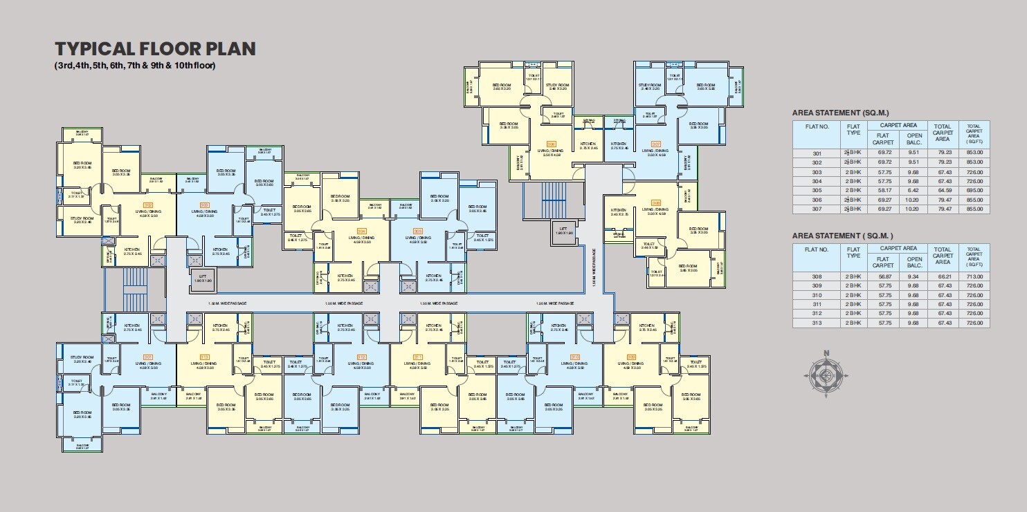 Ten United Athashri Floor Plans 3