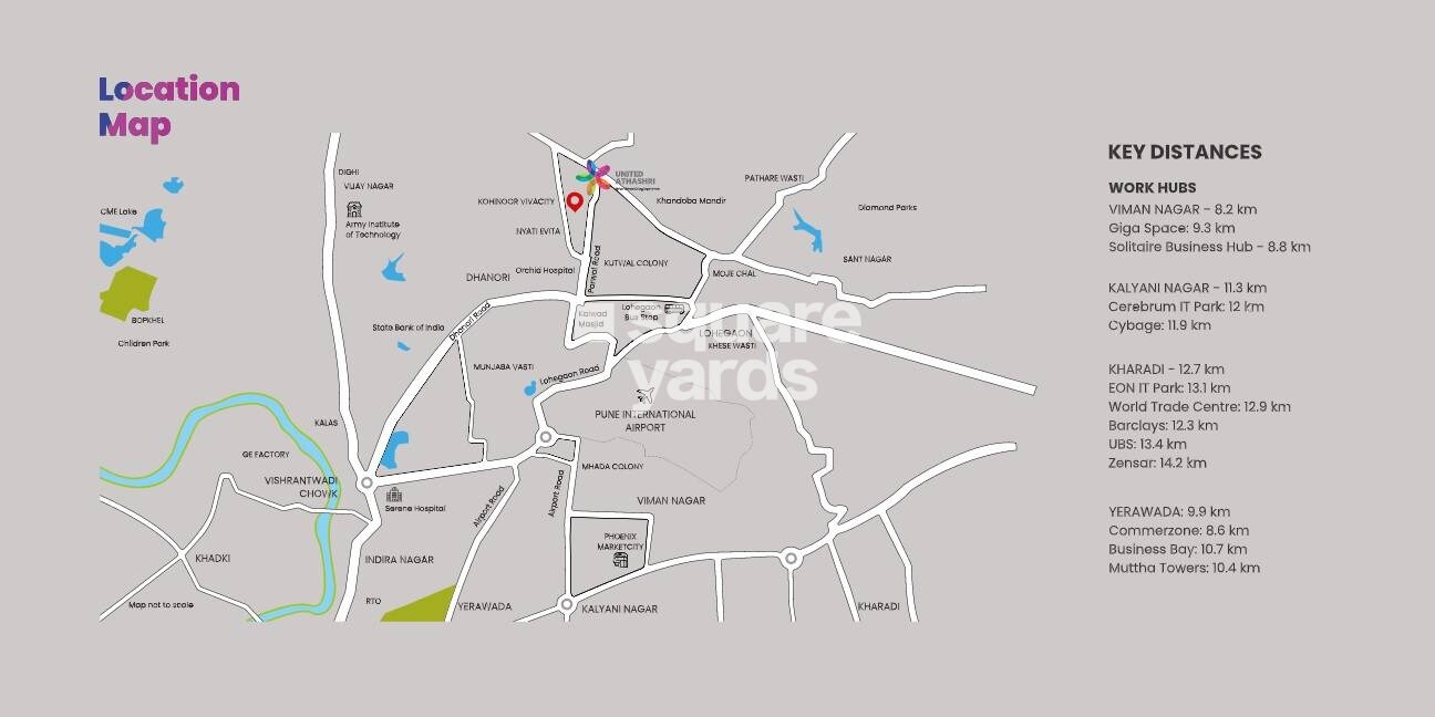 Ten United Athashri Location Image