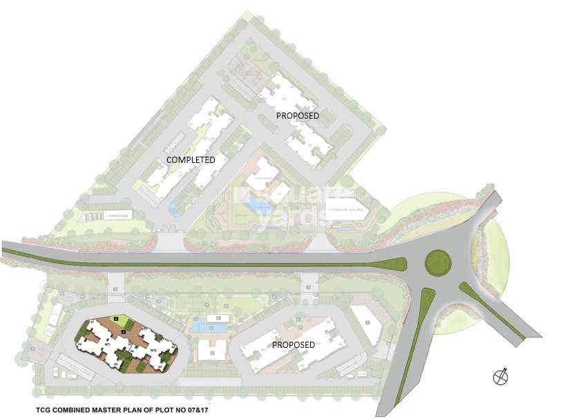 the chatterjee the crown greens master plan image9