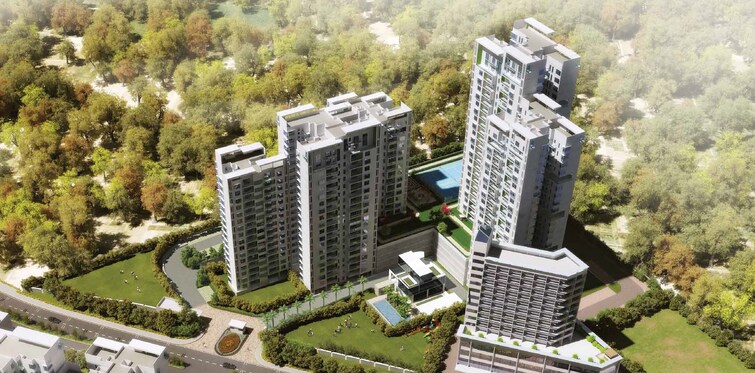 The Chatterjee The Crown Greens Tower View