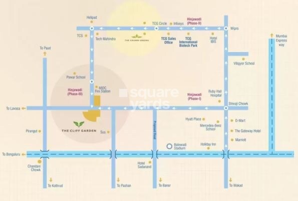 The Cliff Garden Wing A D E F