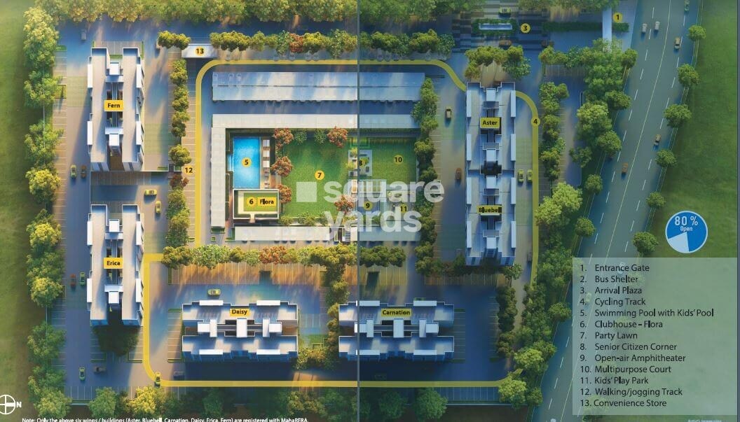 The Cliff Garden Wing A D E F Master Plan 1