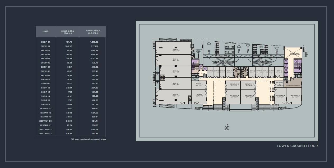 The Platinum Towers Floor Plans
