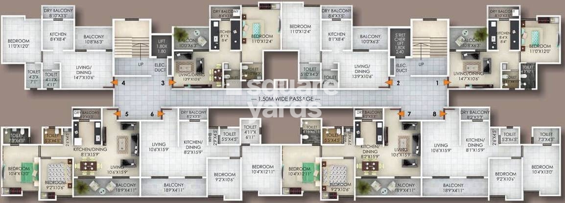 The Rao Heights Floor Plans