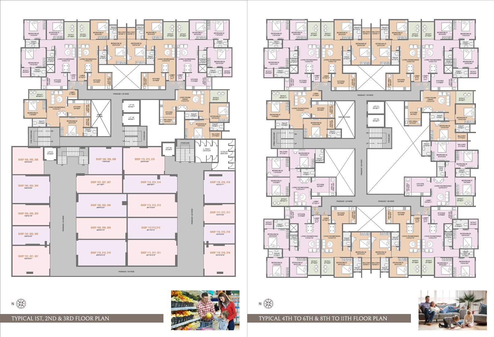 The Shashwat Floor Plans