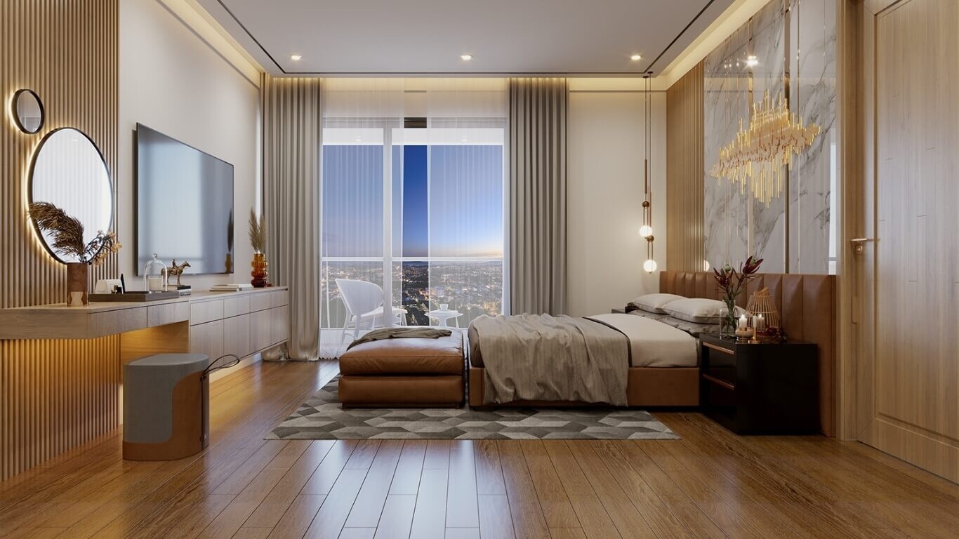 The Silver Altair Apartment Interiors 1