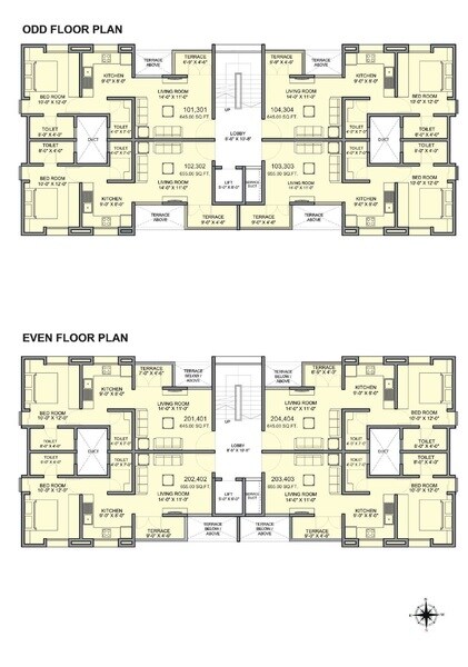 The Skyline West Woods Floor Plans