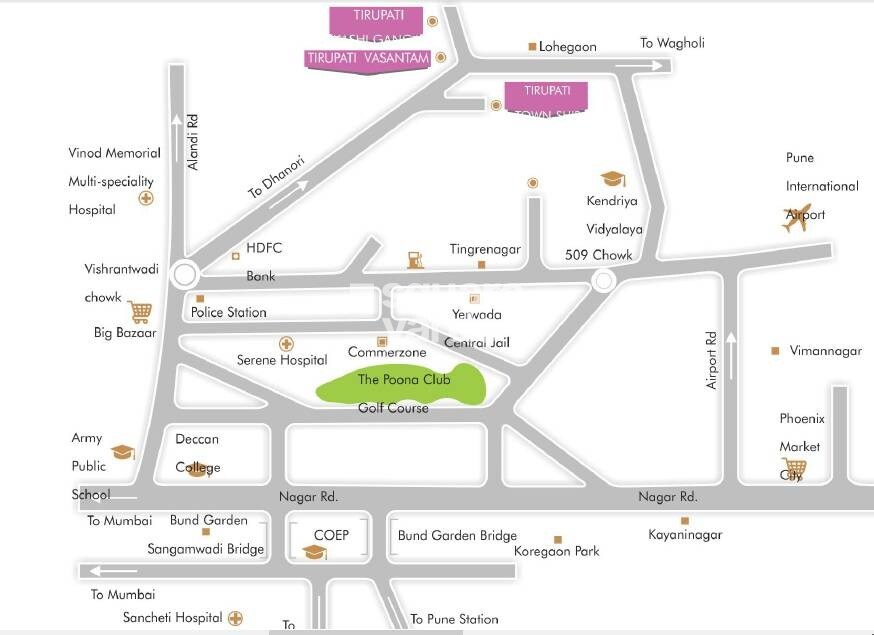 Tirupati Campus Phase 7 Location Image