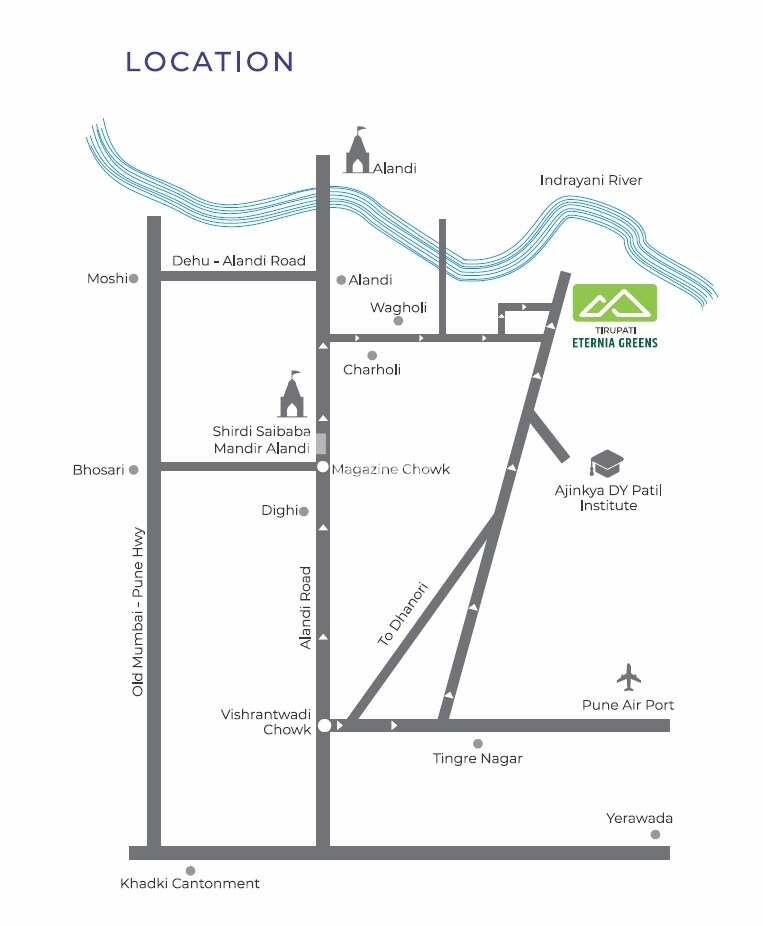 Tirupati Eternia Location Image