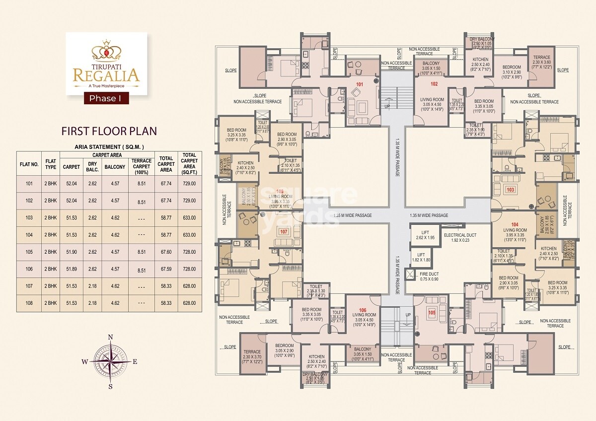 Tirupati Regalia Floor Plans 1