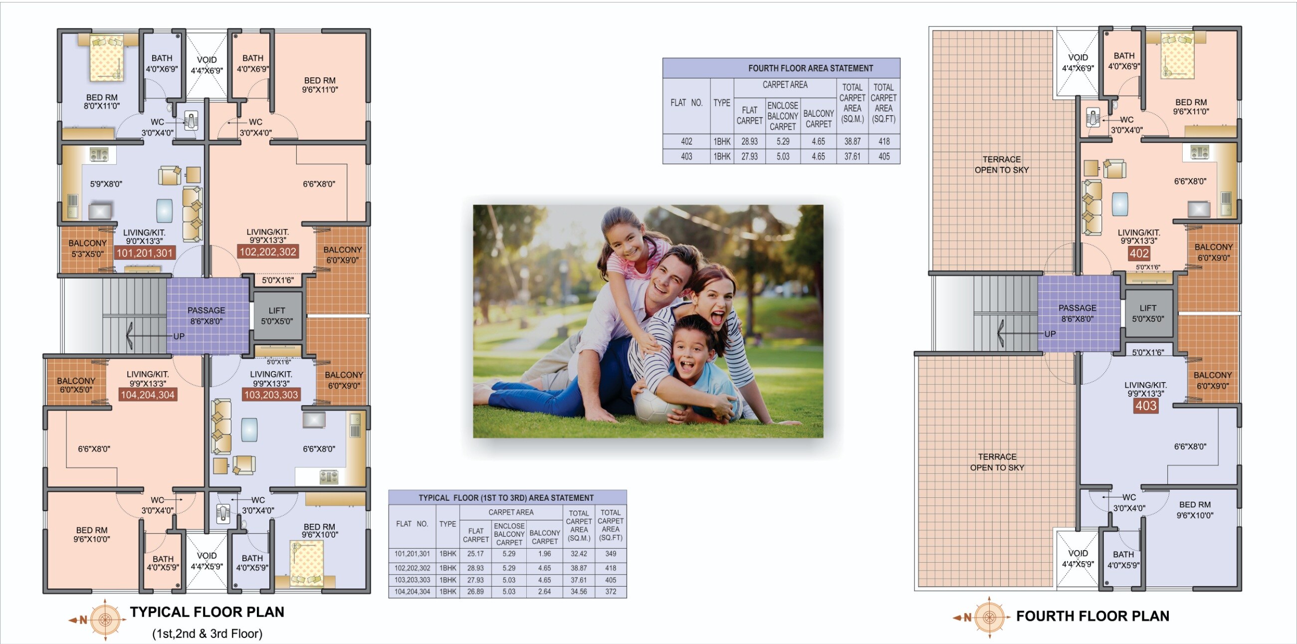 Tirupati Shree Floor Plans