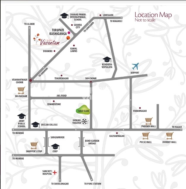 Tirupati Vasantam Location Image