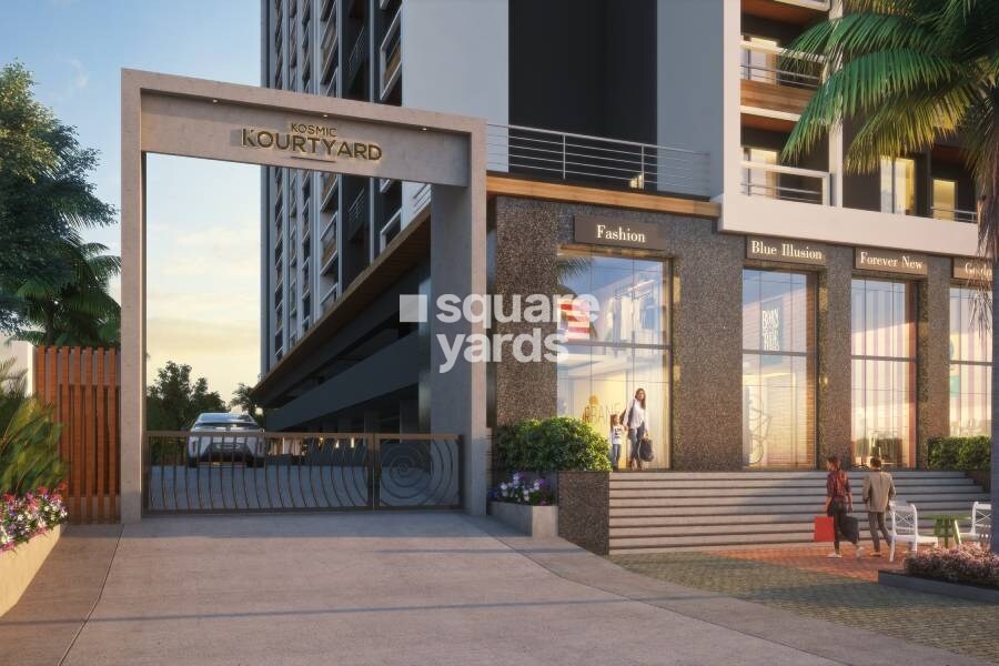 Triaa Kosmic Kourtyard Entrance View