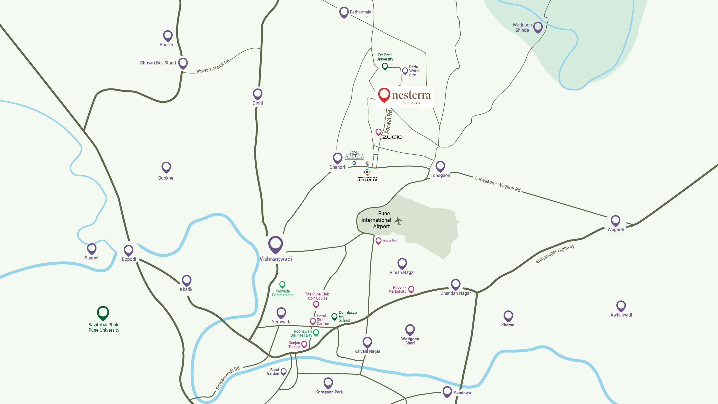 Triaa Nesterra Location Image