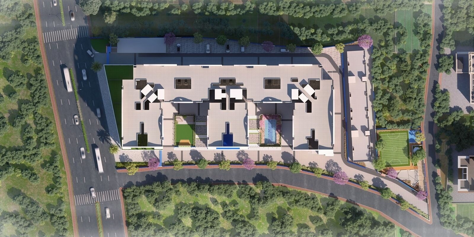 Triaa One Aretha Master Plan Image