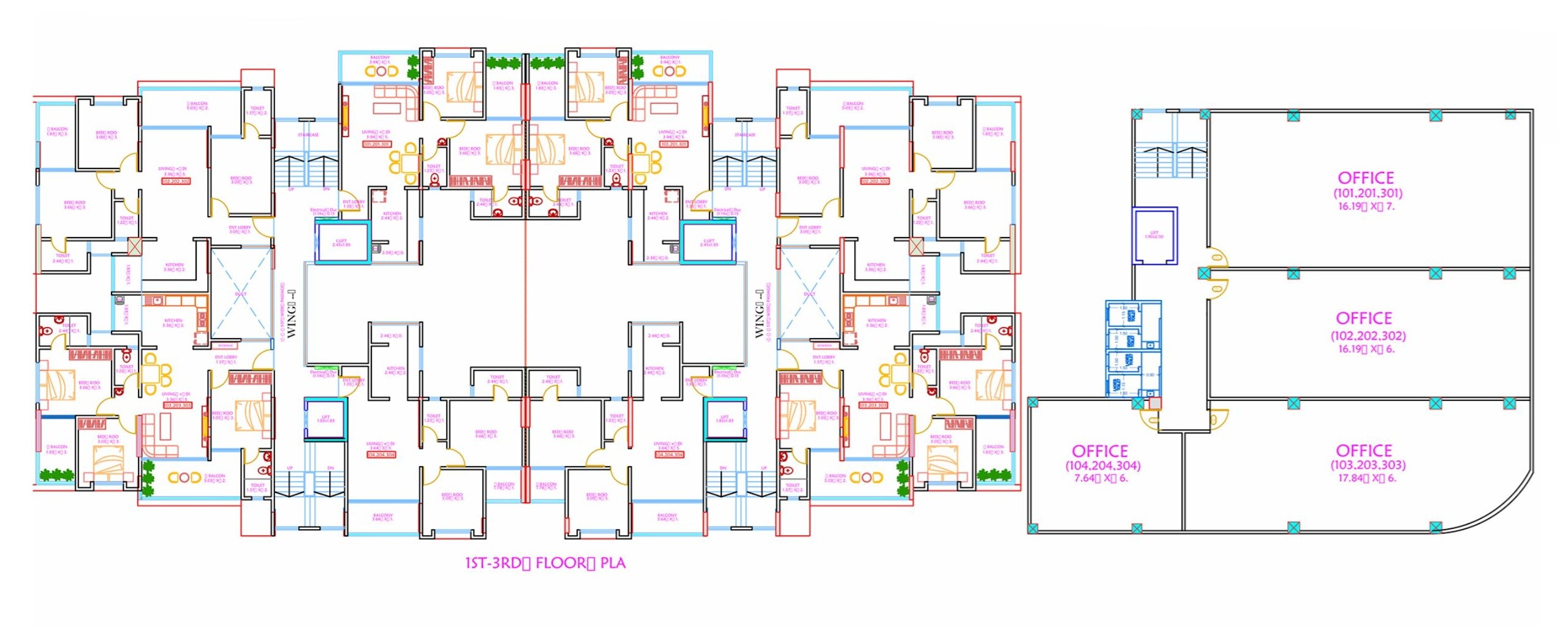 Trimurti Wisteria Floor Plans