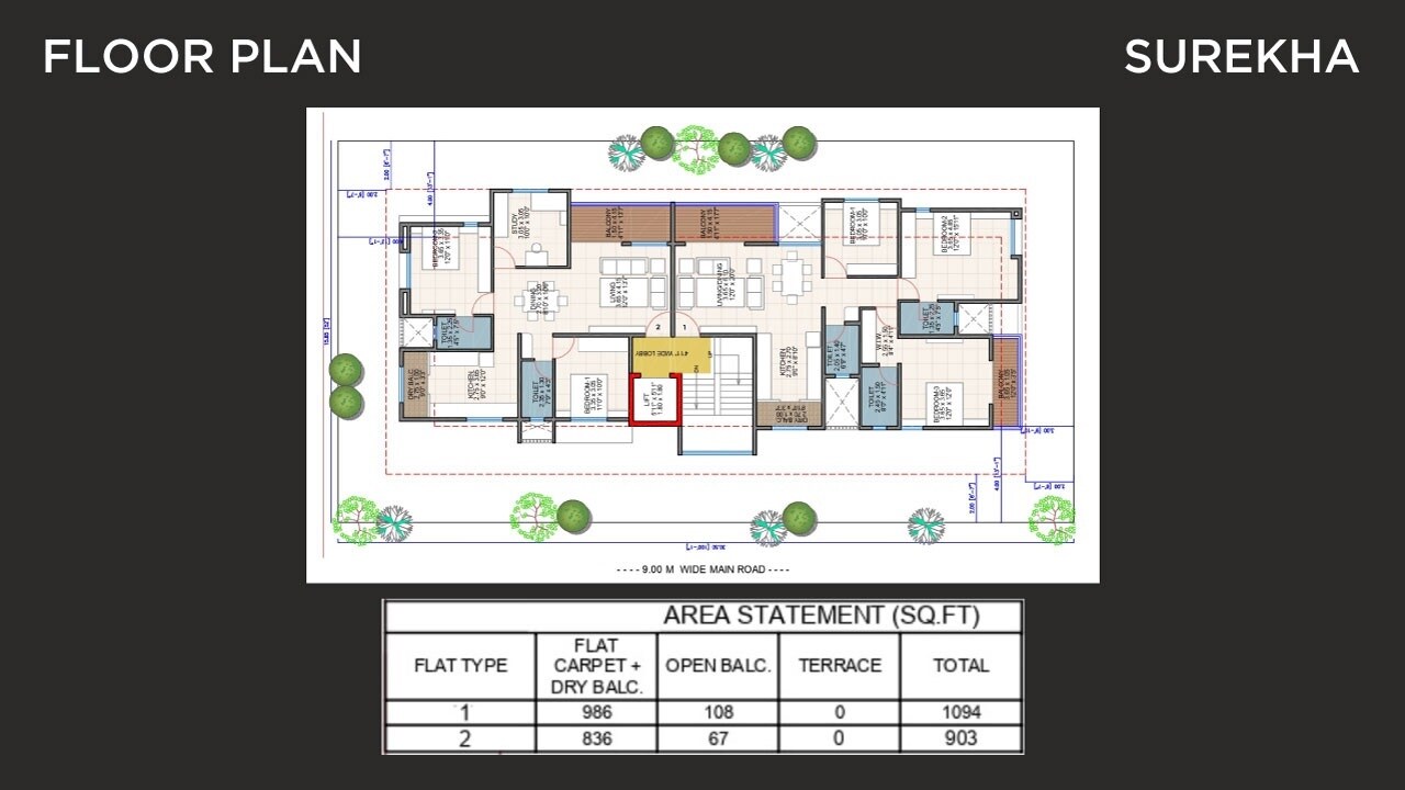 Trisha Surekha Floor Plans