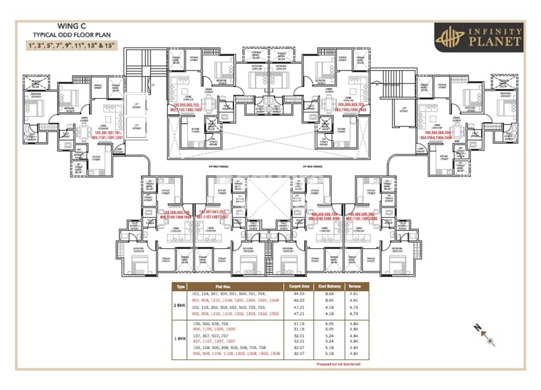 Tulip Infinity Planet Floor Plans 1