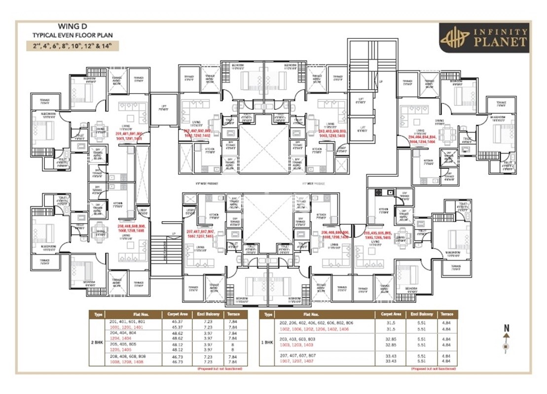 Tulip Infinity Planet Floor Plans 2