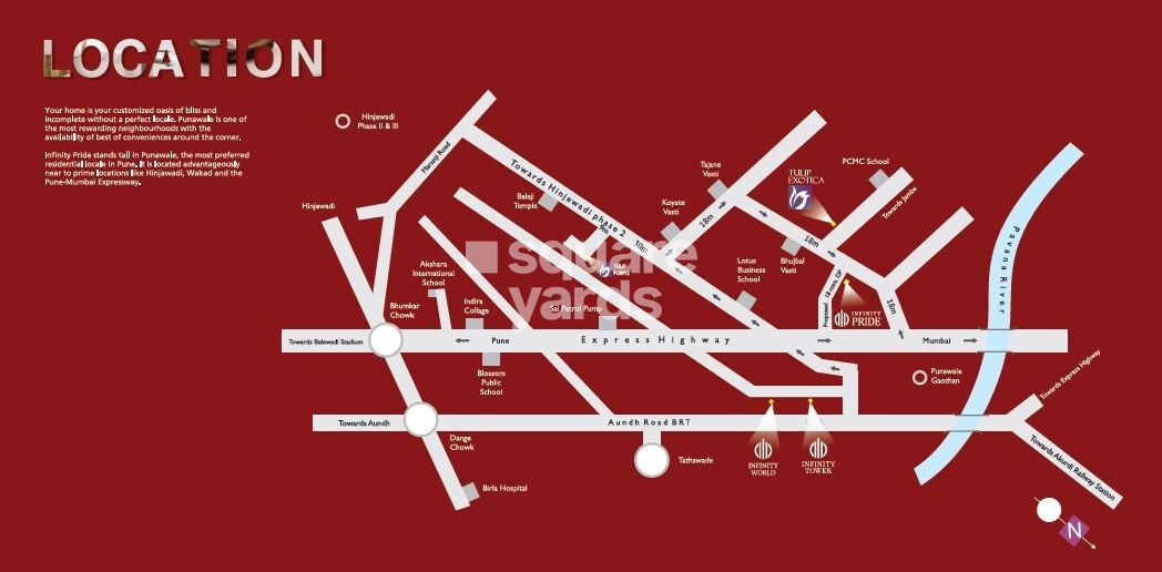 Tulip Infinity Pride Location Image