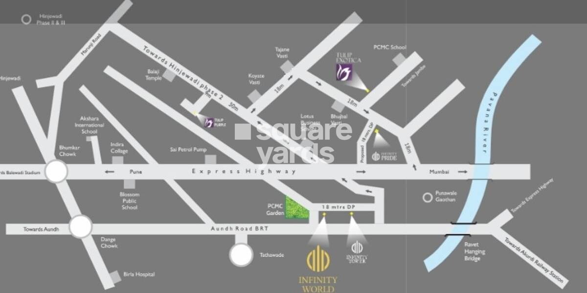 Tulip Infinity World Location Image