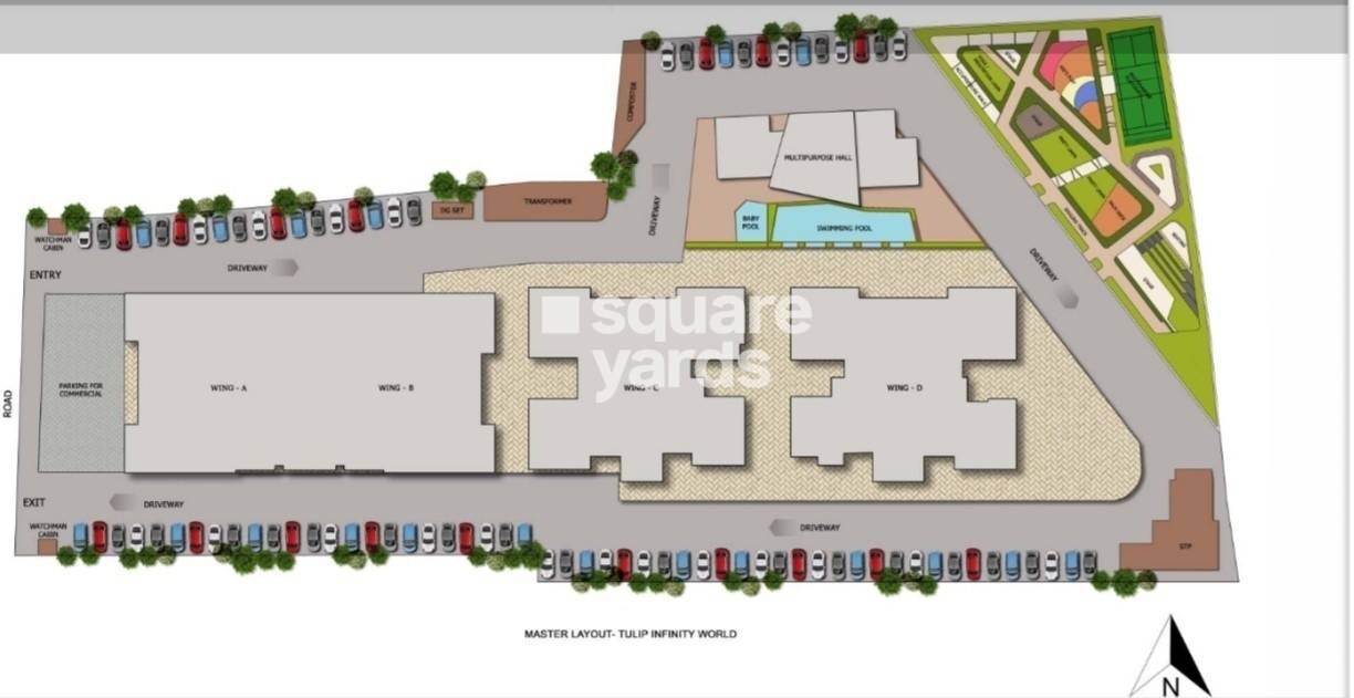 Tulip Infinity World Master Plan Image