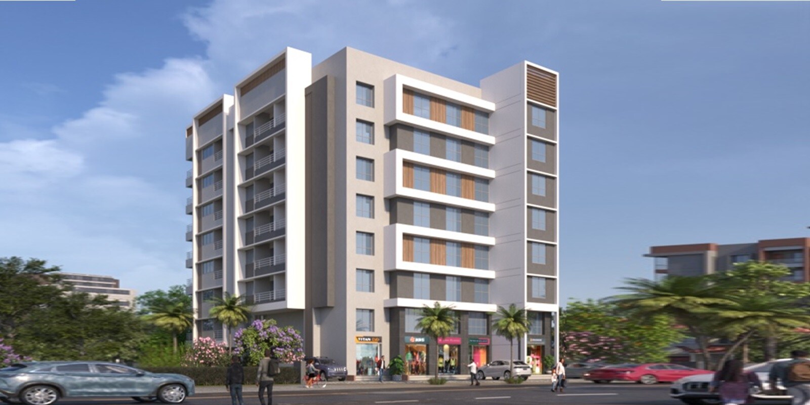 Turquoise Residences residential project in Kiwale