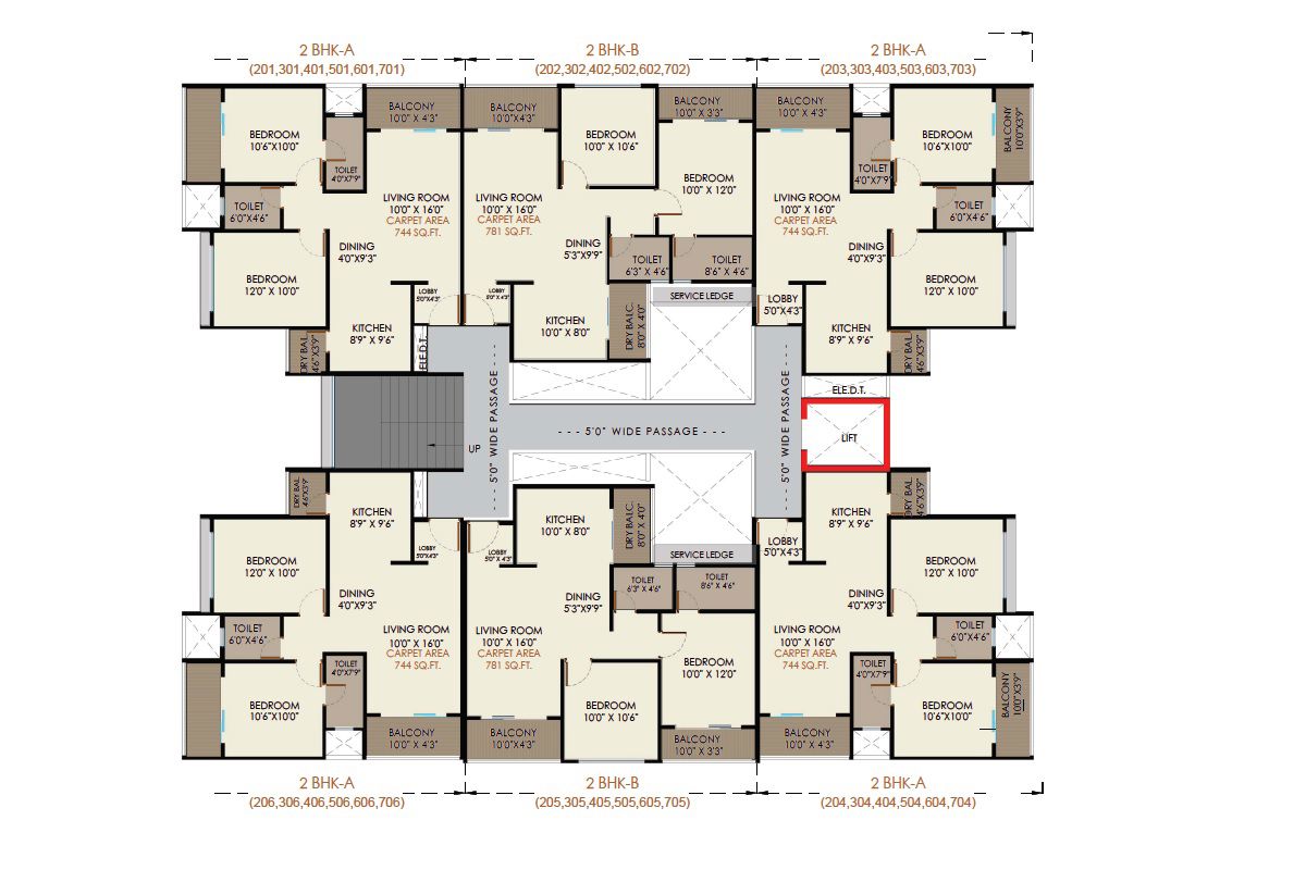 TVG Aditi Avenue Floor Plans