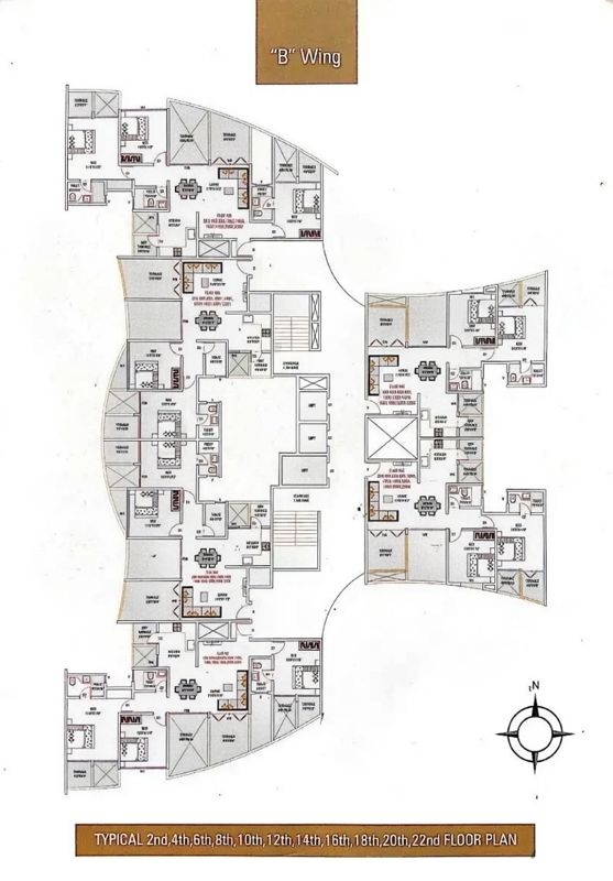 Twin Star Vaastu Imperial Floor Plans