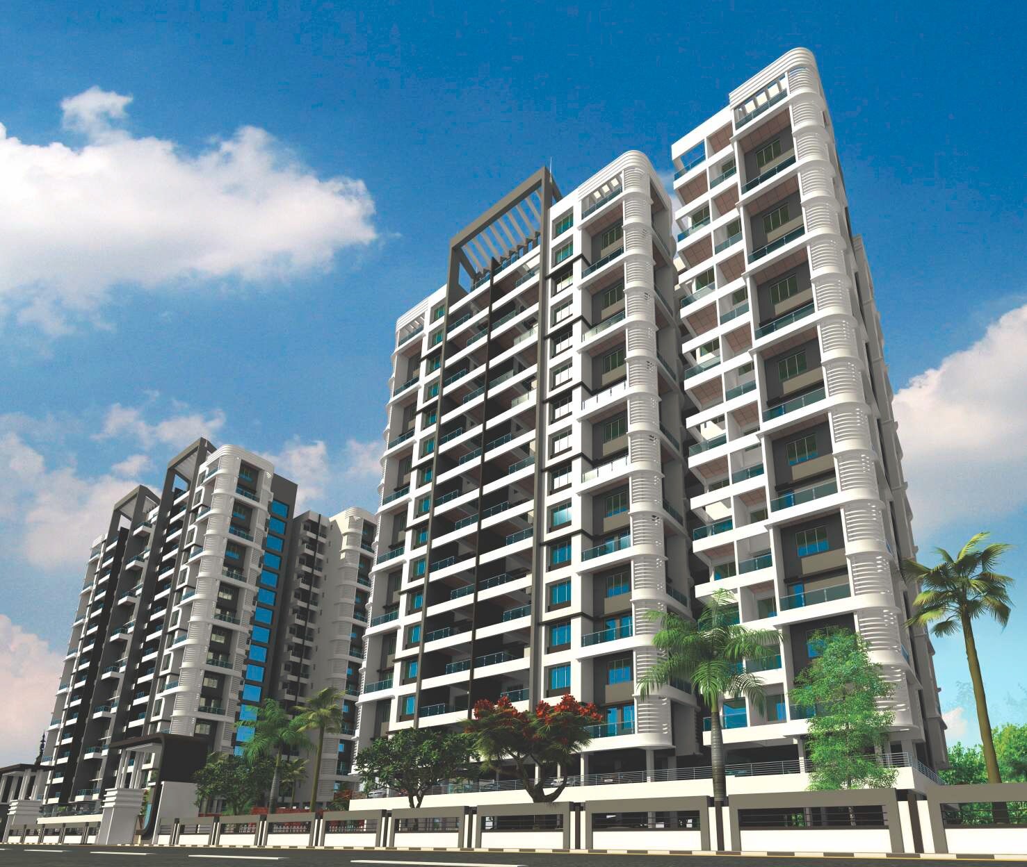 Uday Emerald Park Apartment Exteriors