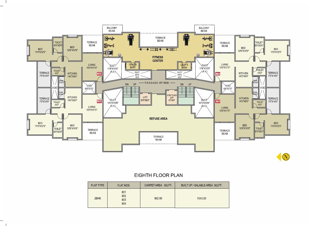 Ujwal Paradise Floor Plans 3