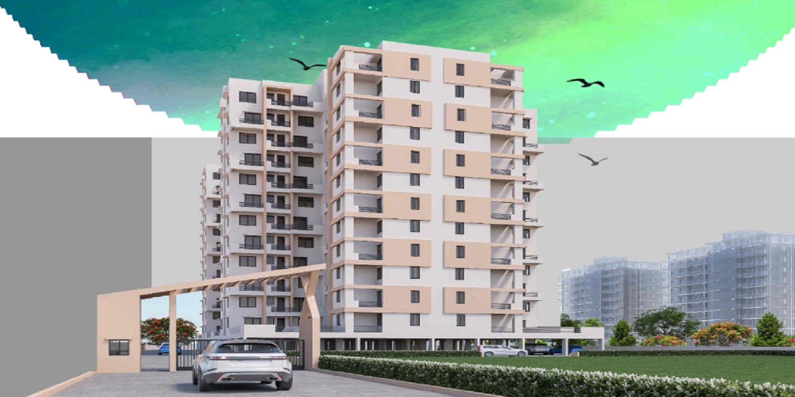 Umiya Dreams Icon Apartment Exteriors